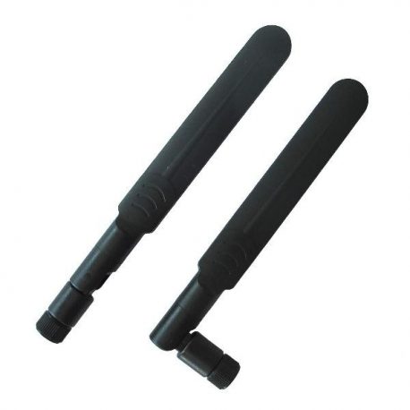 Omni Dual Band Wifi Paddle Antenna With Rp Sma Male Connector