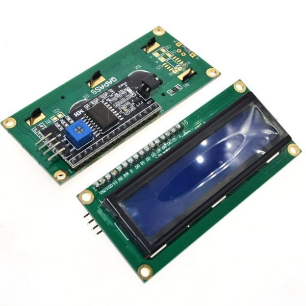Iic I2c 1602 Yellow Green Backlight Lcd Display Module For Arduino