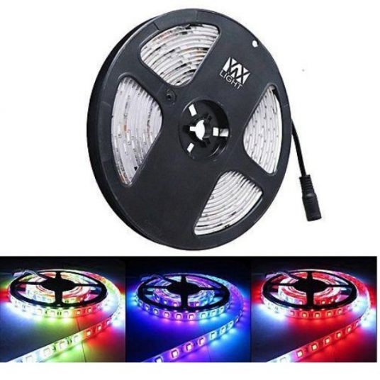 Waterproof Rgb Led Strips 12volt 24ledsm 120leds Per Roll 